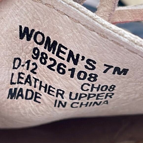 Sperry Top Sider 4th of July Leather Boat Shoes Size 7 - Picture 10 of 12